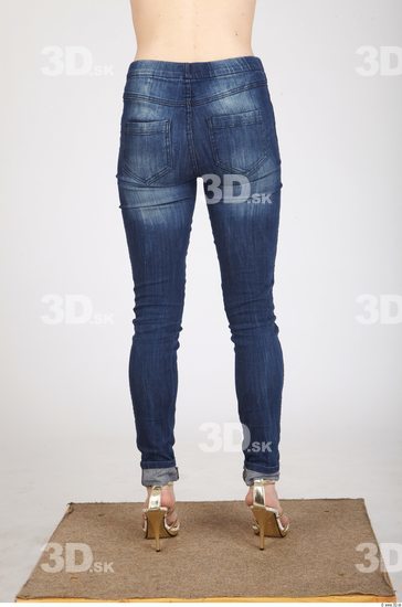 Leg Whole Body Woman Animation references Casual Jeans Average Studio photo references