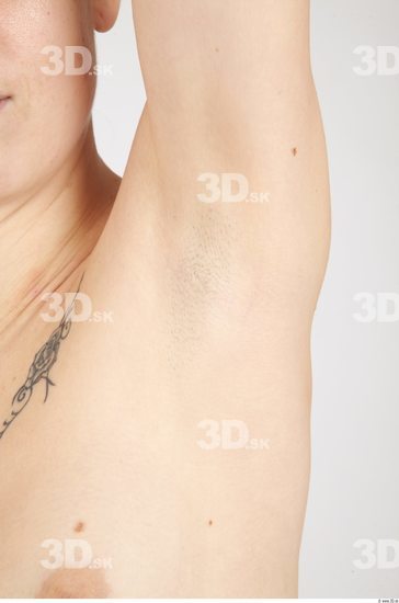 Whole Body Underarm Woman Animation references Nude Casual Average Studio photo references