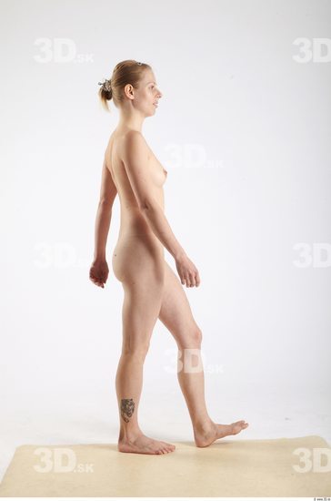 Whole Body Woman Animation references Nude Casual Average Studio photo references