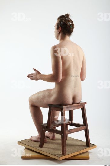 Whole Body Man Artistic poses White Tattoo Nude Average