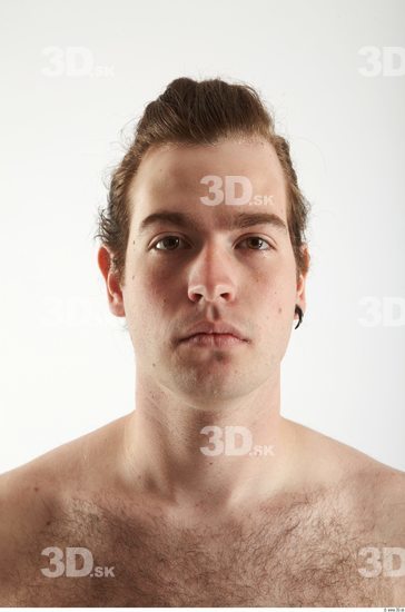 Head Phonemes Man White Average Male Studio Poses