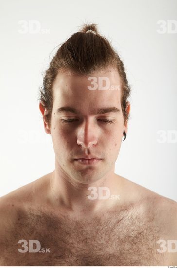 Head Phonemes Man White Average Male Studio Poses