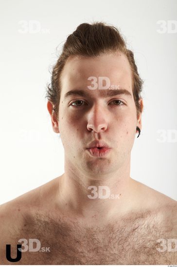 Head Phonemes Man White Average Male Studio Poses