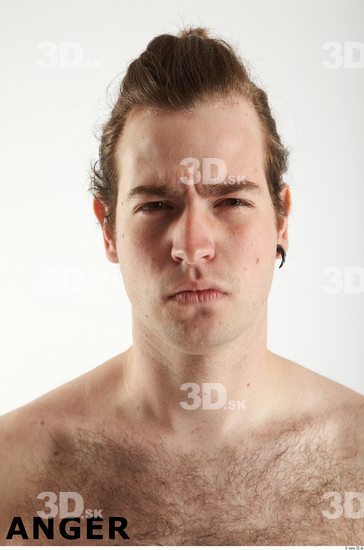 Head Phonemes Man White Average Male Studio Poses