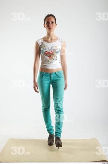 Whole Body Woman Animation references White Casual Slim