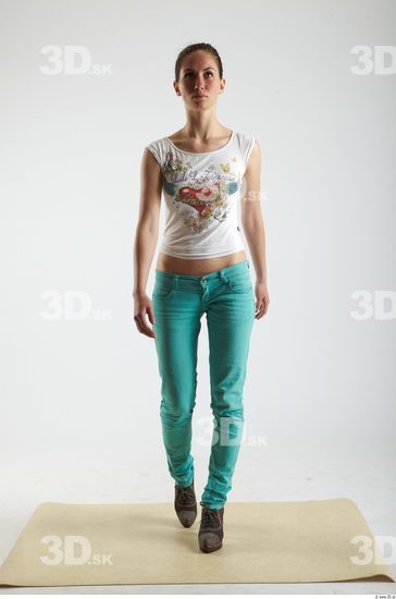 Whole Body Woman Animation references White Casual Slim