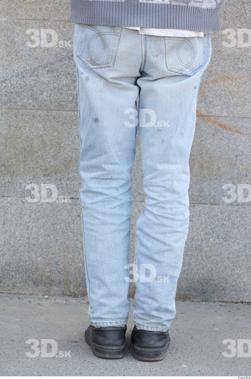 Leg Man White Casual Jeans Average