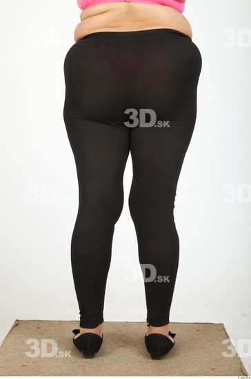 Leg Whole Body Woman Casual Overweight Leggings Studio photo references