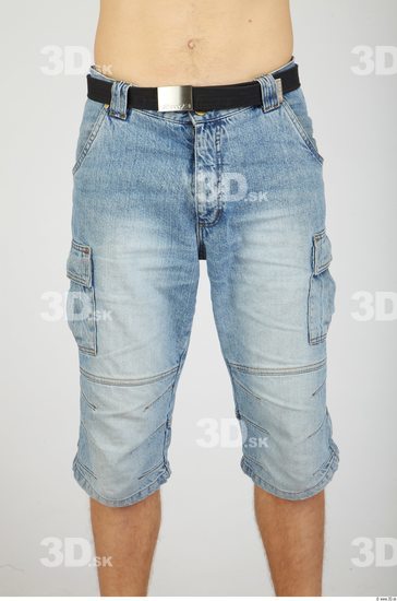 Thigh Whole Body Man Casual Jeans Athletic Studio photo references