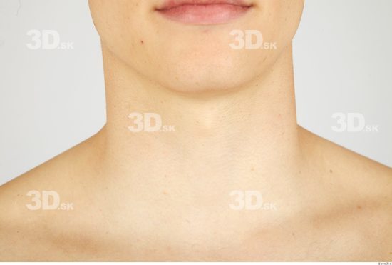 Neck Whole Body Man Nude Casual Athletic Studio photo references