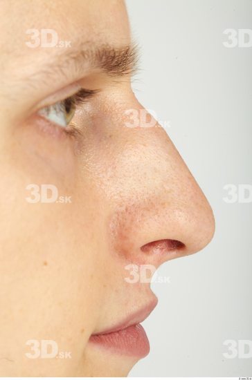 Nose Whole Body Man Casual Athletic Studio photo references