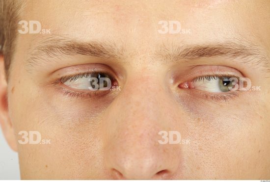 Eye Whole Body Man Casual Athletic Studio photo references