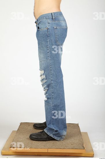 Leg Whole Body Man Casual Jeans Average Studio photo references