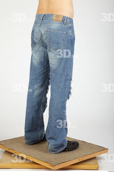 Leg Whole Body Man Casual Jeans Average Studio photo references