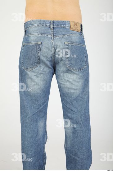 Thigh Whole Body Man Casual Jeans Average Studio photo references