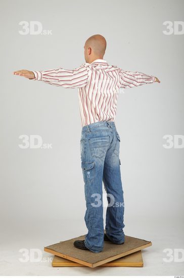 Whole Body Man T poses Casual Average Studio photo references