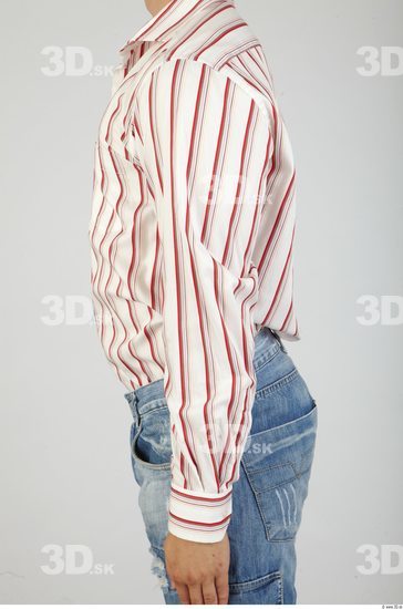 Arm Whole Body Man Casual Formal Shirt Average Studio photo references