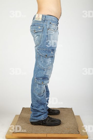 Leg Whole Body Man Casual Jeans Average Studio photo references