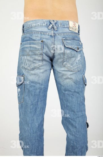 Thigh Whole Body Man Casual Jeans Average Studio photo references