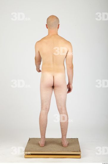 Whole Body Man Animation references Nude Casual Average Studio photo references