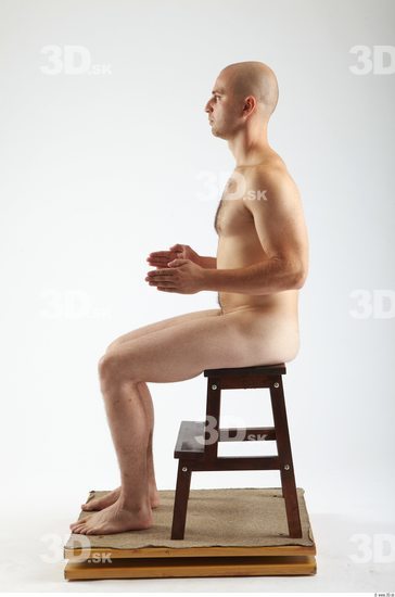 Whole Body Man Artistic poses White Nude Average