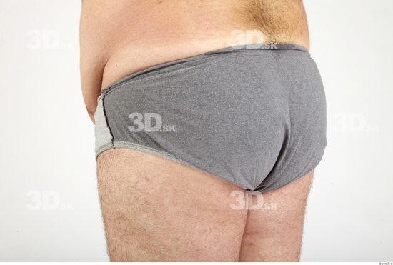 Whole Body Bottom Man Casual Underwear Pants Overweight Studio photo references