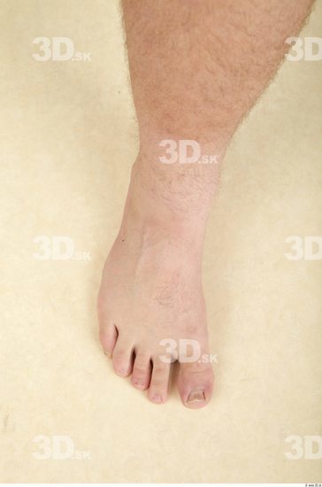 Foot Whole Body Man Nude Casual Overweight Studio photo references