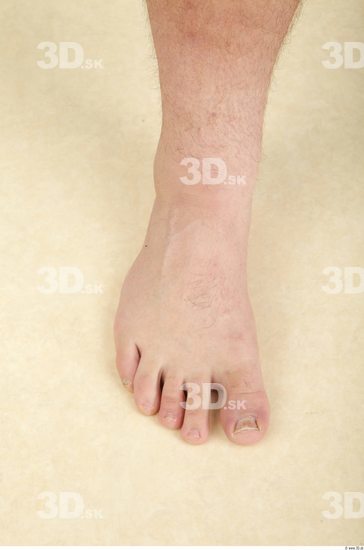 Foot Whole Body Man Nude Casual Overweight Studio photo references