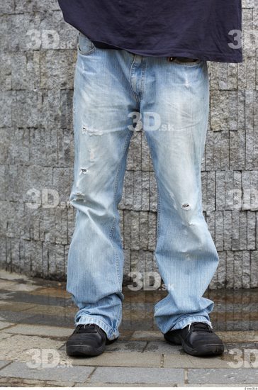 Leg Head Man Woman White Casual Jeans Slim Chubby Street photo references