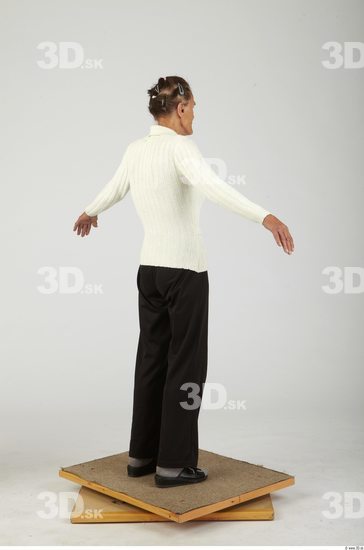 Whole Body Woman Casual Slim Studio photo references