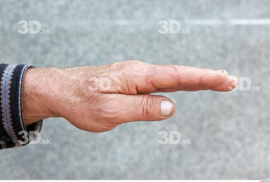 Hand Head Man Average Overweight Street photo references