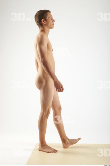 Whole Body Man Other White Casual Slim Studio photo references