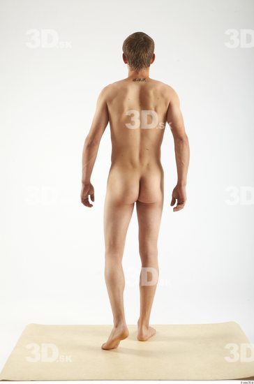 Whole Body Man Other White Casual Slim Studio photo references