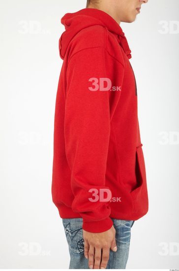 Arm Whole Body Man Casual Sweatshirt Slim Studio photo references