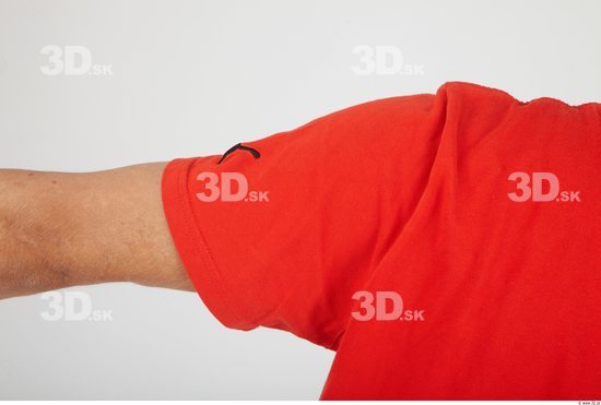 Arm Whole Body Man Casual Shirt T shirt Slim Studio photo references