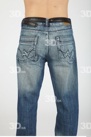 Thigh Whole Body Man Casual Jeans Slim Studio photo references