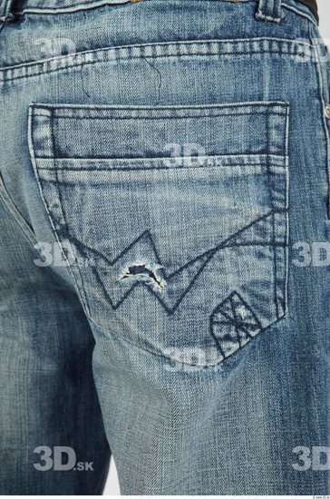 Whole Body Bottom Man Casual Jeans Slim Studio photo references