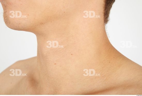 Neck Whole Body Man Nude Casual Slim Studio photo references