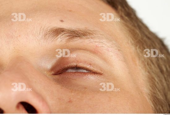 Eye Whole Body Man Casual Slim Studio photo references