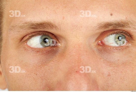 Eye Whole Body Man Casual Slim Studio photo references