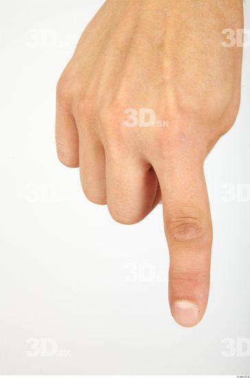 Fingers Whole Body Man Casual Slim Studio photo references