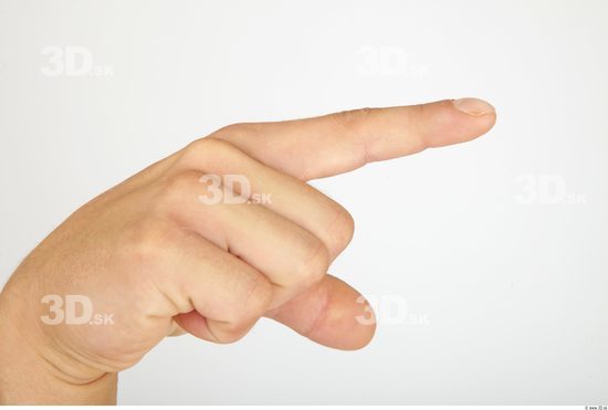 Fingers Whole Body Man Casual Slim Studio photo references