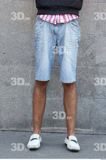 Leg Head Man Casual Shorts Slim Street photo references