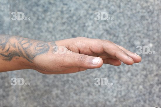 Hand Man Tattoo Street photo references