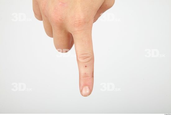 Fingers Whole Body Woman Casual Slim Studio photo references