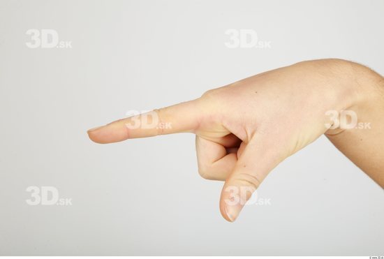 Fingers Whole Body Woman Casual Slim Studio photo references