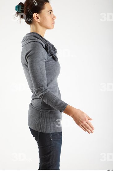 Arm Woman Animation references White Casual Pullower Slim