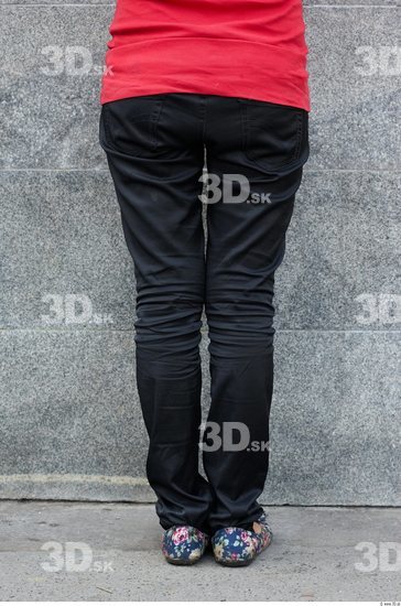 Leg Head Woman Casual Trousers Average Street photo references