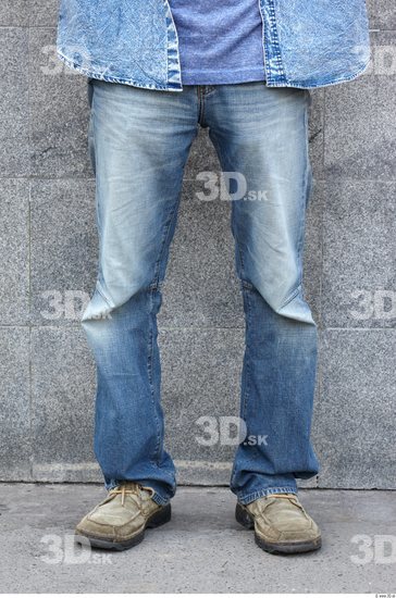 Leg Head Man Woman Casual Jeans Slim Average Street photo references