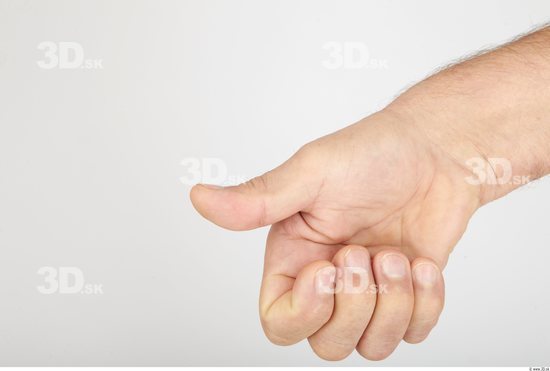 Fingers Whole Body Man Casual Chubby Studio photo references